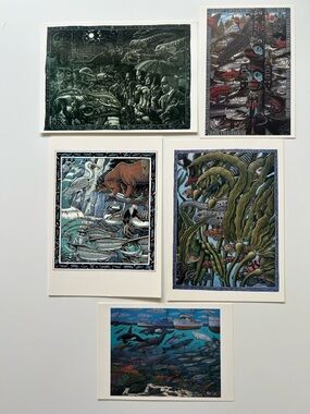 Ray Troll Postcard and Card